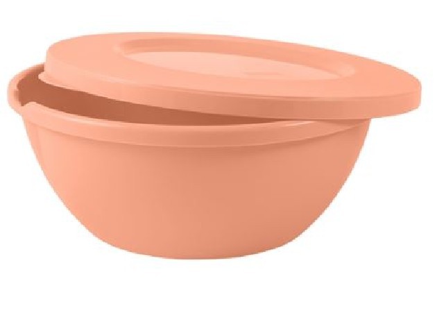 Миска с крышкой HELSINKI 3л персиковая карамель